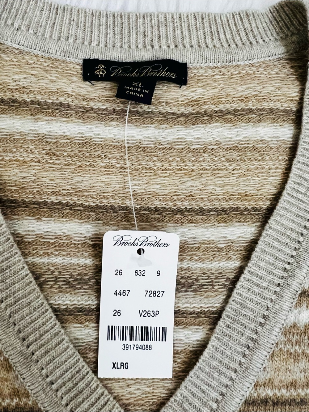 NWT! Brooks Brothers Women’s 100% Lambswool Sweater Sz XL - Picture 4 of 8